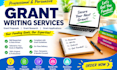write grant proposal, grant research and grant application