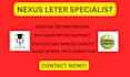 prepare letter summaries, organize medical writing  document
