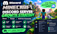create a discord server growth strategy for your gaming community