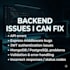 fix bugs in your nodejs and expressjs backend