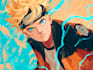 draw your portrait in naruto boruto anime style