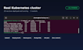deploy and manage your app on a kubernetes cluster