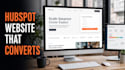 build hubspot website, landing page, CRM setup, figma to hubspot development
