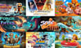 do steam capsule art and game banner design