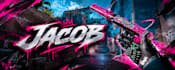 design a professional gaming banner and logo