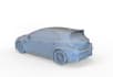 create a 3d car model ready for 3d printing