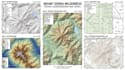 do detailed recreation, cadastral, terrain, elevation, contour topographic maps