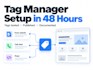 set up ga4 and google tag manager with your conversions tracked