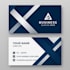 design modern business card, visiting card in coreldraw