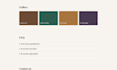 design a simple one page website with HTML and CSS