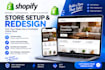 set up a profitable shopify store
