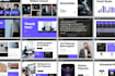 design webinar conference presentation annual report deck keynote slides canva