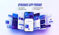create dynamic app promo video and app explainer