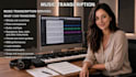 transcribe audio to sheet music with accurate music notation