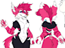create furry ref sheet furry oc design ref sheet fursuit reference sheet anthro