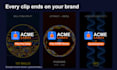 create custom branded ball simulation clips for mobile game ads