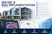create 3d bim models in revit with 4d, 5d, QA qc and bim implementation