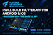 develop flutter mobile app, fix bugs and add new features