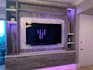 custom built in, feature wall or millwork design
