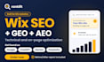 do wix SEO, GEO and technical optimization as a wix developer