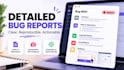 manually test your website and report bugs