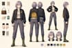 turn your anime oc into a unique character reference sheet