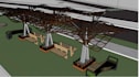 create a 3d architectural model in sketchup