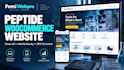 build a peptide research woocommerce website with SEO