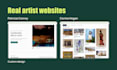 design a custom wordpress artist portfolio or art shop