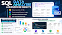 analyze your data with sql and provide business insights