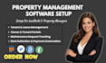 setup property management software via buildium appfolio yardi rentmanager