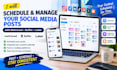 schedule and manage your social media posts with metricool buffer later