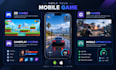 develop a 2d or 3d unity mobile game for android and ios