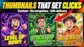 design click worthy youtube thumbnails that boost CTR