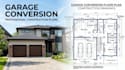 draft garage remodel and conversion construction drawings