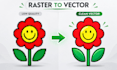 vectorize your logo or image into a clean scalable vector