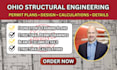 provide ohio structural engineering plans and permit drawings