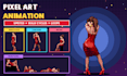 do pixel art sprite animation pixel character sprite sheet game character design