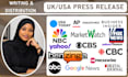do UK USA press release publish PR distribution submit press release writing