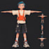 do 3d game character animation 3d rigging model unreal engine ue5 game animation