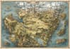 create a stunning fantasy map landscape illustration