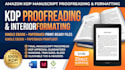 amazon kdp manuscript proofreading kdp book interior formatting