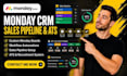 setup monday com crm monday automatisation monday crm project management expert