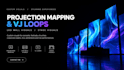 project mapping vj loops led wal stage visuals 3d motion animation resolume