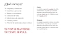 proofread and edit your spanish text