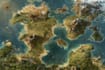 design a fantasy map illustration