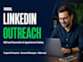 do manual linkedin outreach and b2b appointment setting