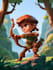 draw 2d game character illustration