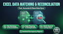 match, reconcile, and cross reference two excel sheets