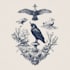 draw artwork with vintage illustration style